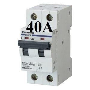Mcb tép 2p 40a Panasonic