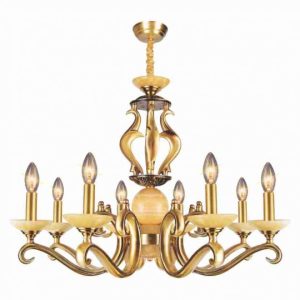 Đèn Chùm Nến Đồng