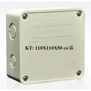 Hộp Nối Dây 110x110x50 có lỗ Sino