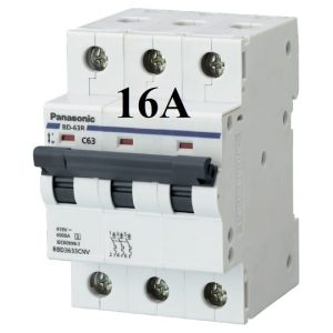 MCB 3P 16a Panasonic