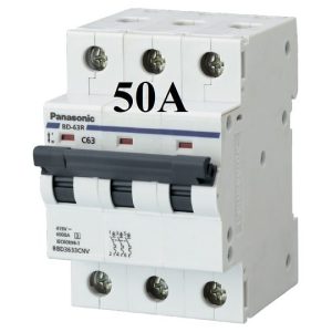 MCB 3P 50a Panasonic