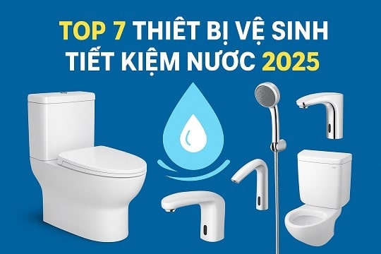 thiết bị vệ sinh tiết kiệm nước