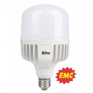 Bóng led trụ nhôm duhal 80W